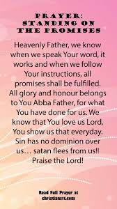 God's…promises are not simply random good intentions. Pin On Prayer