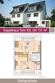 Endlich ein haus bauen und schöner wohnen. Doppelhaus Twin Xxl Von Kern Haus Komfort Auf 3 Ebenen Doppelhaus Grundriss Doppelhauser Haus