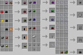 To make a dyed leather cap place 1 leather cap and 1 dye of your choice in the 3x3 crafting grid. Colorful Armor Mod For Minecraft 1 8 1 7 10 Minecraftsix