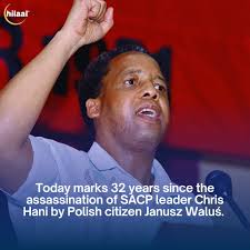 Today marks 32 years since the assassination of SACP leader Chris Hani by  Polish citizen Janusz Waluś — a pivotal moment in South Africa's history.  In other headlines: the NPA is set