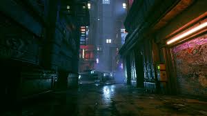 Cyberpunk City Alley Unreal Engine 4 Watch Short Cinematic On Youtube Https Www Youtube Com Watch V Zdxao5xqeqm I St Cyberpunk City Cyberpunk Fantasy City