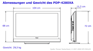 Pioneer Pdp 4280xa Hifi Regler