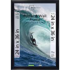 2 out of 5 stars with 2 ratings. Mainstays 24x36 Casual Poster And Picture Frame Black Walmart Com Walmart Com