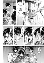 Levi ackerman crying manga : Levi Hanji Eren And Mikasa Manga Attack On Titan Attack On Titan Attack On Titan Anime Titans