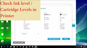 Hp has a general set of instructions to check ink and toner levels for all printers: How Do You Check The Ink Level Cartridge Levels In Printer Windows 10 Youtube