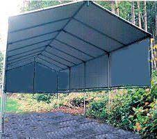 Make Your Own 35 To 40 Rv Portable Carport Shelter Kit Keep Your Rv New Portable Carport Carport Portable Garage