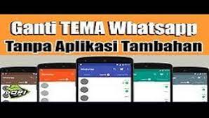 Maybe you would like to learn more about one of these? Cara Mengganti Tema Whatsapp Tanpa Aplikasi Apapun No Root 2021 Cara1001