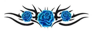 Blue Rose Tattoo Lower Back Tattoos Blue Rose Tattoo Back Tattoo Women