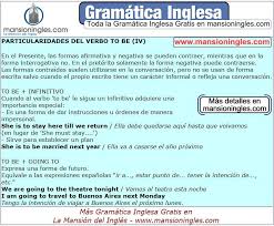 Gramatica Inglesa Particularidades Del Verbo To Be En Ingles Gramatica Inglesa Gramatica Ingles