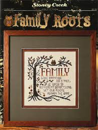 Family Roots Cross Stitch Chart