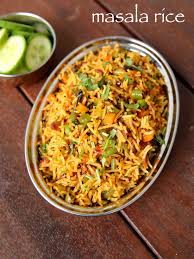 Masala Rice Recipe Vegetable Spiced Rice Spiced Rice With Leftover Rice Indian Rice Recipes Spiced Rice Spicy Rice Recipe
