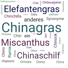 Doch die biobasierte industrie steht noch am anfang. Chinagras Synonym Lexikothek Ein Anderes Wort Fur Chinagras