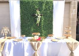 First Communion Table Set Up And Backdrop Communion Table First Communion Decorations Communion Decorations