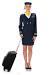 Cartoon Airline Attendant