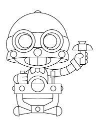 Thank you so much for your. Coloriages Brawl Stars Colt Mortis Leon Bartaba Penny Spike Corbac