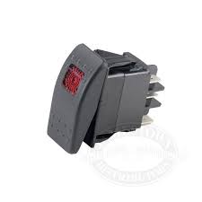 Therefore, we get two outputs, one from com and a and second is from com and b, but only one at a time. Ancor Illuminated Rocker Switch