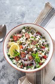 Check spelling or type a new query. Israeli Couscous Salad With Herbs And Feta The Home Cook S Kitchen
