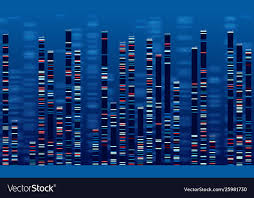 Dna Data Chart Medicine Test Graphic Abstract