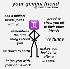Cancers aren't interested in filling their contact list with mere acquaintances. My Bff Is A Gemini And This Is So True My Cancer Self Doesn T Deserve Him Astrologymemes