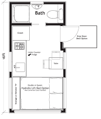 With the ikea home planner you can plan and design your kitchen or your office. Tiny House Floorplans For Verve Verve Lux 16 Trailer Tru Form Tiny Or