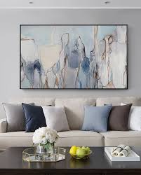 Ardemy canvas wall art white birch trees picture painting one panel blue forest landscape, modern nature artwork plants prints extra large framed for home office bedroom living room wall decor 60x30. Modern Abstract Living Room Wall Art Vintage Subdued Palette Nordic Living Room Decor In 2021 Wall Art Living Room Contemporary Living Room Art Modern Abstract Wall Art