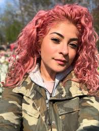 9bundles/lot curly braid hair marlybob crochet hair 8in pink ombre crochet jerry curl braids hair synthetic kinkys curly braiding hair extensions (1b/pink) 4.1 out of 5 stars 370. Pink Curls Ish Anyone Curlyhair