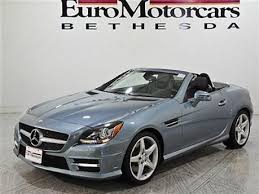 Mercedes Benz Slk Class 2dr Roadster Slk350 Mercedes Factory Certified Slk350 Sport Silver Mist Light Blue 14 Sl Mercedes Benz Slk Mercedes Slk Mercedes Benz