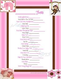 Instant Download Printable Scrapbook Baby S Firsts Page Memory Book Or Baby Book Page Baby Girl Baby Book Pages Baby Scrapbook Baby Memory Book