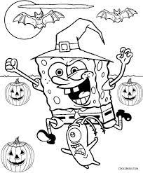 Maybe you would like to learn more about one of these? Spongebob Halloween Coloring Pages Coloring Home