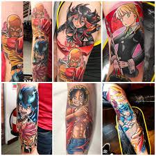 Anime Tattoo Arm Sleeve Characters Album On Imgur There 24 anime sleeve tattoos are works of art, representing a wide. anime tattoo arm sleeve characters