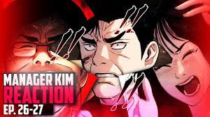 This Man is All About the SMOKE | Manager Kim Webtoon Reaction - YouTube