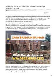 This page contains information about harga borongan bangunan permeter persegi (m2), rumah tinggal, ruko , gudang/pabrik at ud aurelia untuk penghitungan harga lebih detail anda dapat menghubungi kami. Jasa Bangun Rumah Sukoharjo Berdedikasi Tenaga Borongan Murah Hp Wa 0822 6565 2222 By Kontraktor Solo Issuu