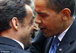 And the show goes on: Obama, Michelle and the rest of the Nato circus hit  Baden-Baden