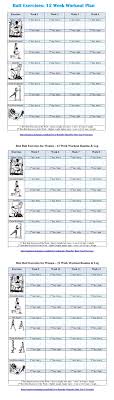 57 prototypical routine exercise chart for gym