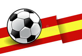 De formatie van bondscoach luis enrique won. Voetbal Met Vlag Spanje Stock Illustratie Illustratie Bestaande Uit Buiten 852961