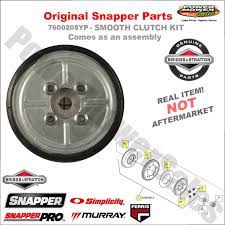 Jul 15, 2021 · snapper 12.5 hp riding lawn mower very nice local. Snapper Smooth Clutch Kit Drive Disc Assembly 7600136yp 7600208yp Ebay