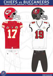 Mike remmers and nick allegretti began the season as backups. What Uniforms Will Be Worn In Super Bowl Lv Chiefs Vs Buccaneers Sportslogos Net News