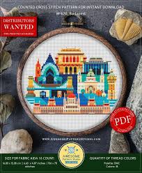 Enjoy these beautiful free cross stitch patterns, compliments of handmade adelaide! Budapest Hungary P670 Pdf Cross Stitch Pattern Embroidery Pattern Download Embroidery Cross Stitch Designs In 2021 Cross Stitch Patterns Stitch Patterns Cross Stitch