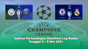 29 mei 2021 | 11 menit lalu. Jadwal Liga Champion Leg Ii Head To Head Top Assist Dan Top Skor Tanggal 5 6 Mei 2021 Youtube