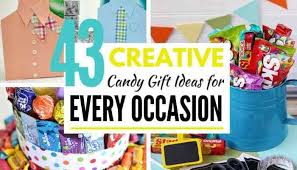 Christmas is not only for praying and praising. 43 Creative Candy Gift Ideas