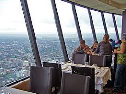 That you need to go to the cn tower and eat in the restaurant on the top of it at about 500 metres. Cn Tower Wikipedia