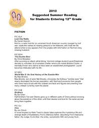 She can 't find her. 12th Grade Summer Reading Syosset High School