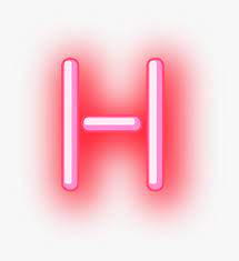 H Neon Letter Sticker By Stickers Free Transparent Neon Letters Hd Png Download Is Free Transparent Png Image Alphabet Letters Images Neon Letter Stickers