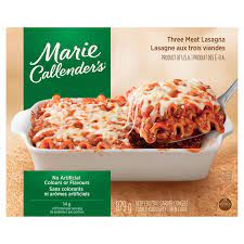 It's a lot like a classic lasagna casserole, but easier to make and without lots of layers or broken. Marie Callender S Three Meat Lasagna Walmart Canada