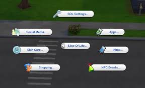 This mod applies to every sim even the npc sims. Stacie On Twitter The Sims 4 Slice Of Life July Update New Inbox Menu New Shopping Menu Shop For You Or Others New Social Media Menu