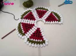 Karpuz Motifli Lif Yapilisi 2020 Tig Isleri Boncuk Nakis Desenleri Boncuk