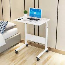 Desain meja ini memanjang seperti huruf l dengan kaki meja berbentuk persegi panjang. Jual Meja Laptop Lipat Adjustable Meja Komputer Meja Belajar Meja Makan Online April 2021 Blibli