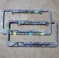 Pin By Sandi Castro On Icy Couture Stuff Bling License Plate Frames Raiders Swarovski Crystals