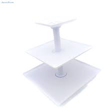 Holiday serving tray three tiered dessert server folds up. Sweettreats Three Tier Server Station Dessert Tray Cupcake Stand Food Display Cake Stand Tools Cake Stand Cupcake Standdessert Trays Aliexpress