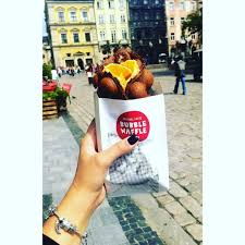 Bubble Waffle Lviv Bubble Waffle Waffles Bubbles